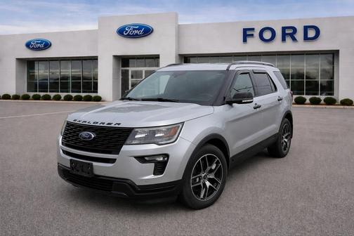 Ingot Silver 2018 Ford Explorer sport