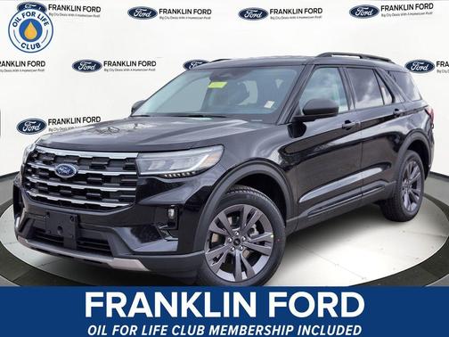 Agate Black Metallic 2026 Ford Explorer Active