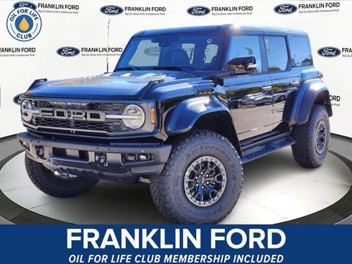 Shadow Black 2025 Ford Bronco Raptor