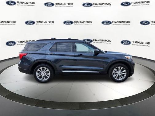 STONE BLUE METALLIC 2023 Ford Explorer XLT