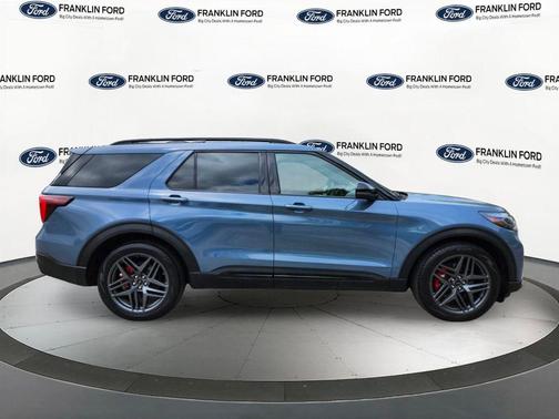 Vapor Blue Metallic 2025 Ford Explorer ST