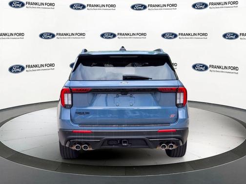 Vapor Blue Metallic 2025 Ford Explorer ST