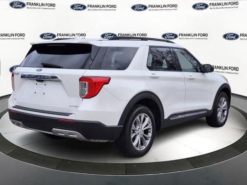 STAR WHITE MET TRI-COAT 2022 Ford Explorer XLT