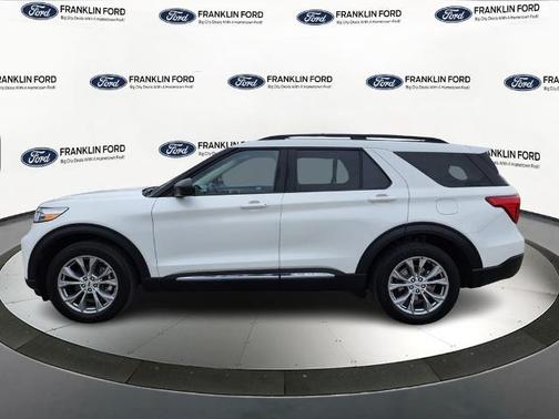 STAR WHITE MET TRI-COAT 2022 Ford Explorer XLT