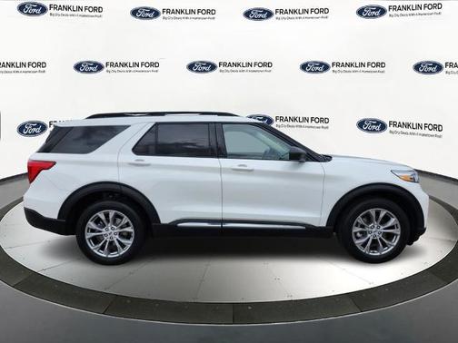 STAR WHITE MET TRI-COAT 2022 Ford Explorer XLT
