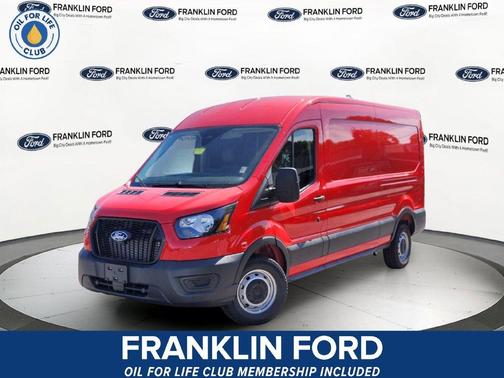 Race Red 2026 Ford Transit-250 148 WB Medium Roof Cargo