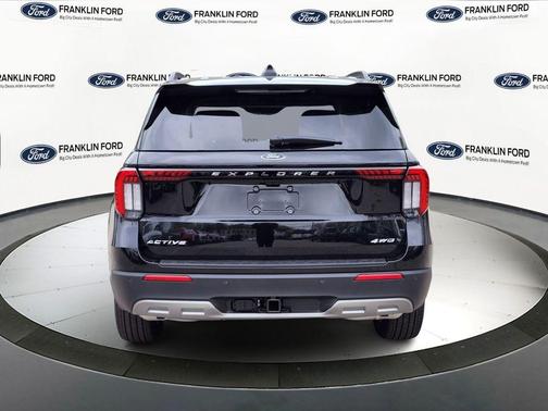 Agate Black Metallic 2026 Ford Explorer Active