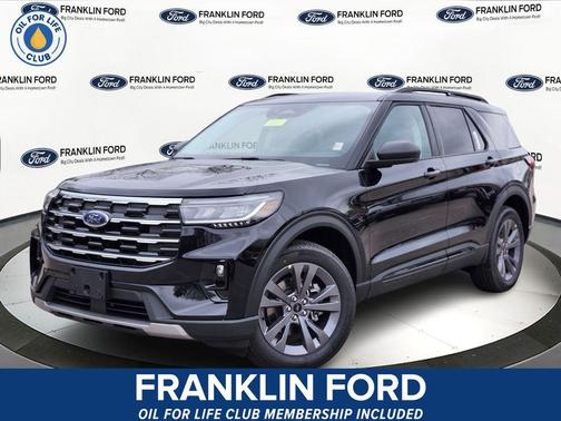 Agate Black Metallic 2026 Ford Explorer Active