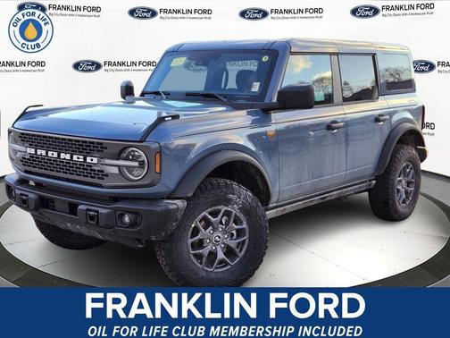 Azure Gray Metallic 2025 Ford Bronco Badlands