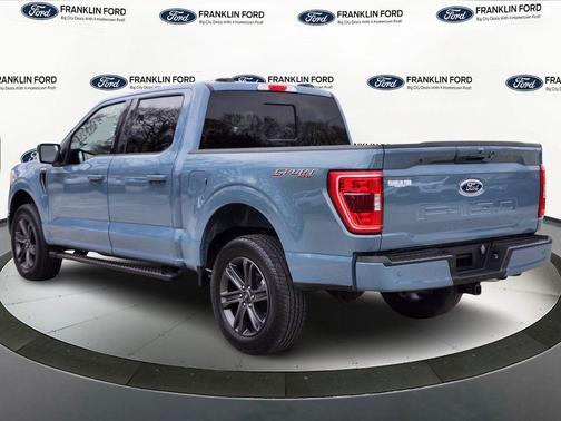 Blue 2023 Ford F-150 XLT