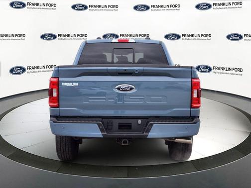 Blue 2023 Ford F-150 XLT