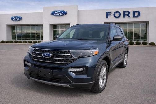 STONE BLUE METALLIC 2023 Ford Explorer XLT