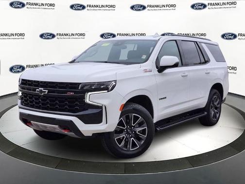 Summit White 2024 Chevrolet Tahoe Z71