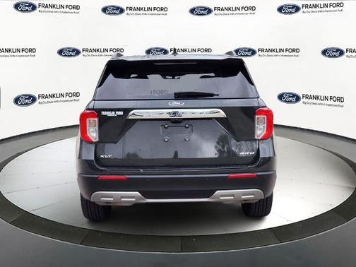 FORGED GREEN METALLIC 2023 Ford Explorer XLT