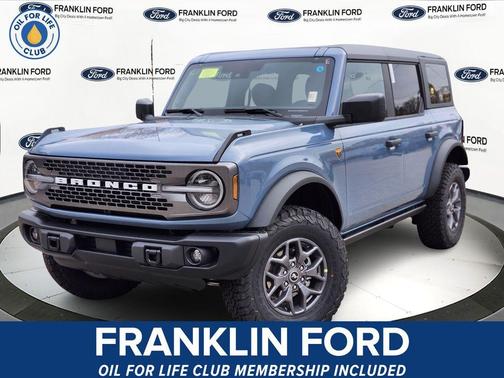 Azure Gray Metallic 2025 Ford Bronco Badlands