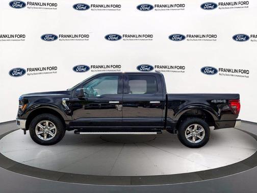Agate Black Metallic 2025 Ford F-150 XLT