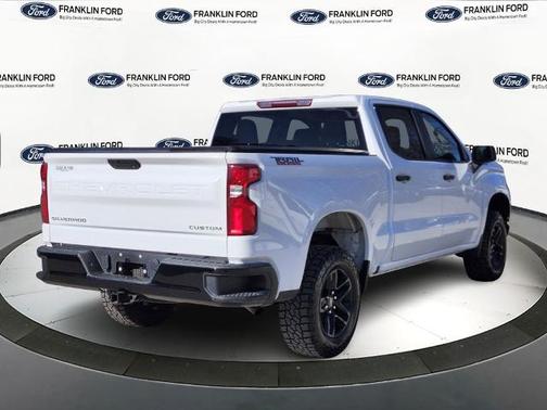 Summit White 2021 Chevrolet Silverado 1500 CUSTOM TRAIL BOSS