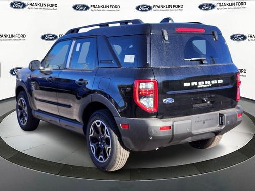 Shadow Black 2025 Ford Bronco Sport Outer Banks