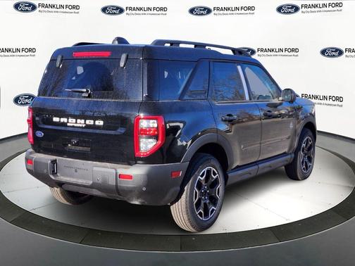Shadow Black 2025 Ford Bronco Sport Outer Banks