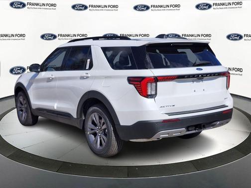Star White 2026 Ford Explorer Active
