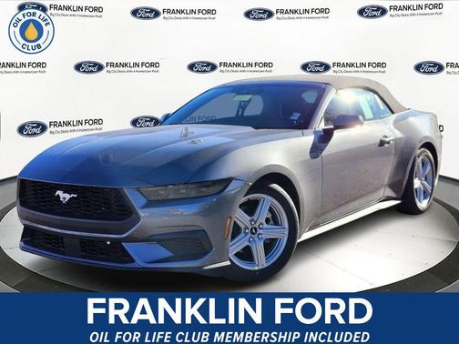 Carbonized Gray Metallic 2026 Ford Mustang EcoBoost Premium