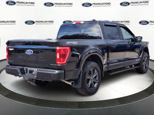 AGATE BLACK METALLIC 2023 Ford F-150 XLT