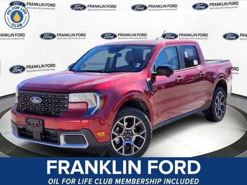 Ruby Red Metallic Tinted Clearcoat 2026 Ford Maverick Lariat