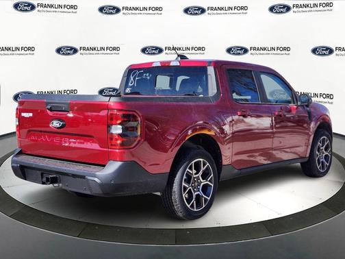Ruby Red Metallic Tinted Clearcoat 2026 Ford Maverick Lariat
