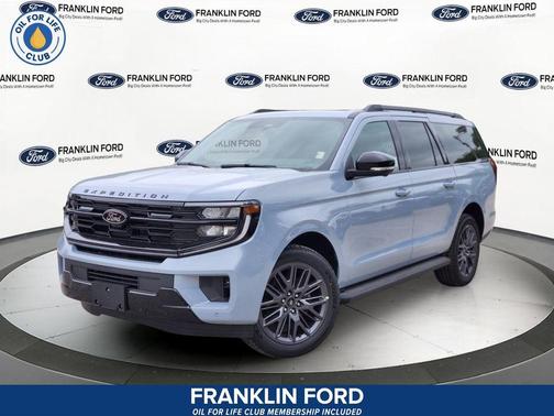 Glacier Gray Metallic 2026 Ford Expedition Max Platinum