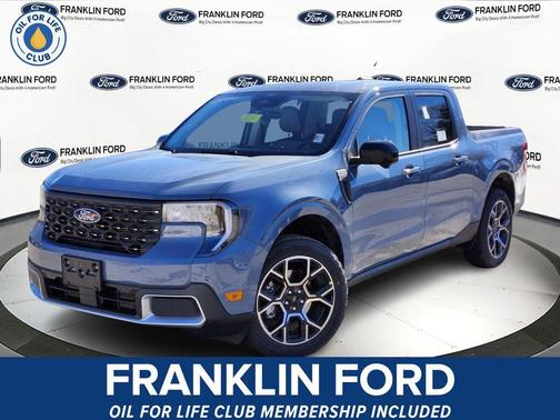 Azure Gray Metallic 2026 Ford Maverick Lariat