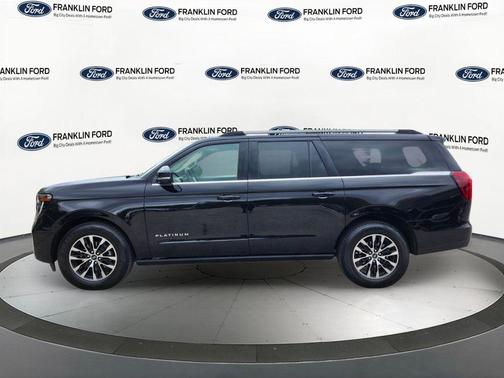 Agate Black Metallic 2025 Ford Expedition Max Platinum