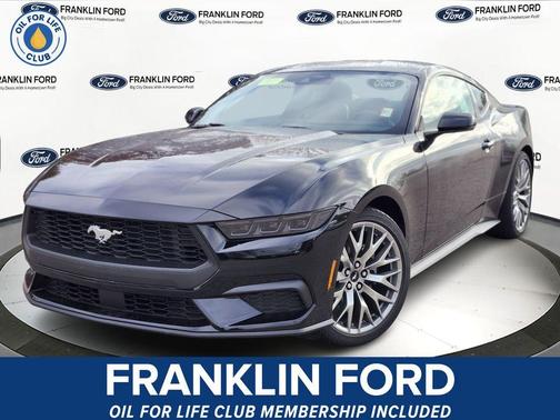 Shadow Black 2026 Ford Mustang EcoBoost Premium