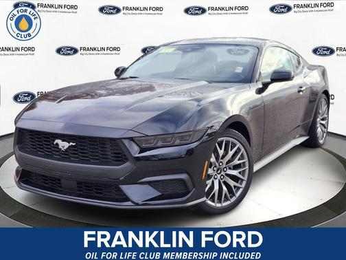 Shadow Black 2026 Ford Mustang EcoBoost Premium