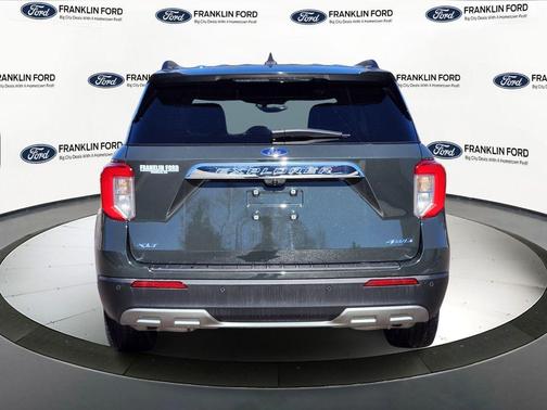 Forged Green Metallic 2022 Ford Explorer XLT