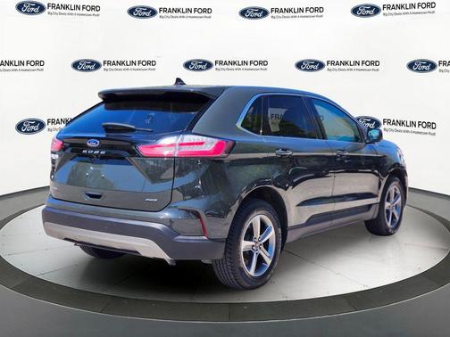 Forged Green Metallic 2023 Ford Edge SEL