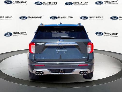 FORGED GREEN METALLIC 2022 Ford Explorer PLATINUM