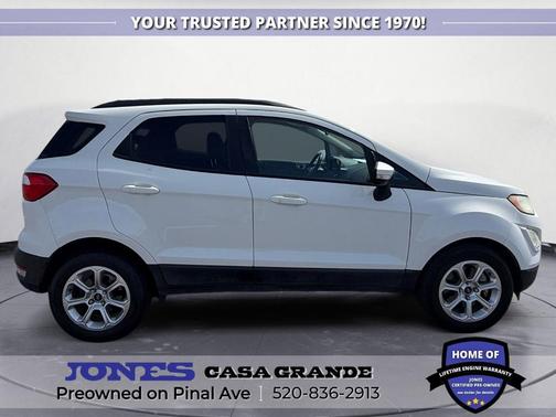 Diamond White 2018 Ford EcoSport SE