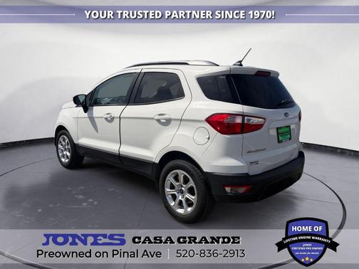 Diamond White 2018 Ford EcoSport SE