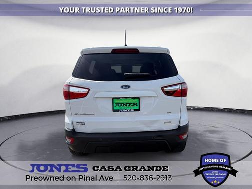 Diamond White 2018 Ford EcoSport SE