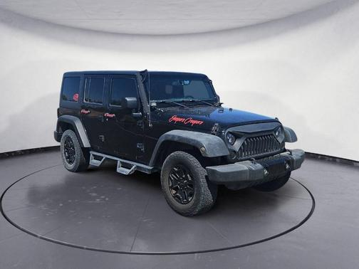Black Clearcoat 2017 Jeep Wrangler Unlimited Sport