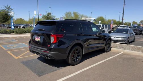Agate Black Metallic 2023 Ford Explorer ST
