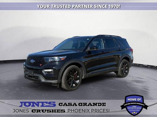 Agate Black Metallic 2023 Ford Explorer ST