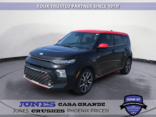 Cherry Black / Red Roof 2020 Kia Soul GT-Line 2.0L