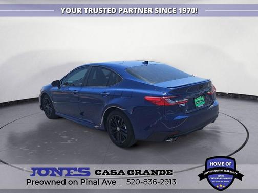 Blue 2025 Toyota Camry SE