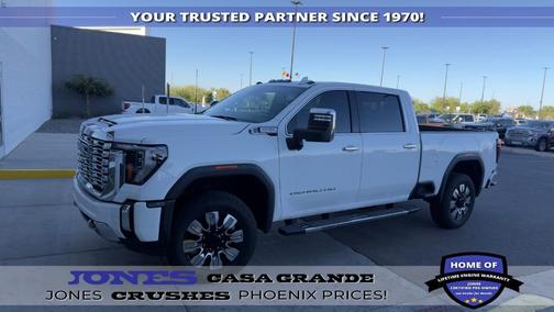 Summit White 2024 GMC Sierra 2500 Denali