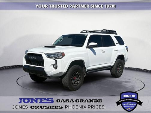 Super White 2021 Toyota 4Runner TRD Pro