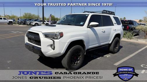 Super White 2021 Toyota 4Runner TRD Pro