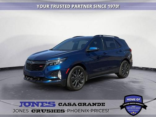 Blue Glow Metallic 2022 Chevrolet Equinox RS