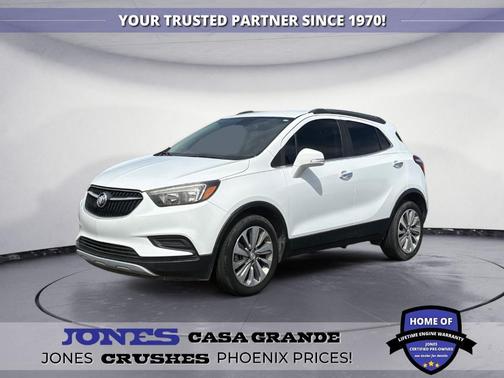 Summit White 2018 Buick Encore Preferred