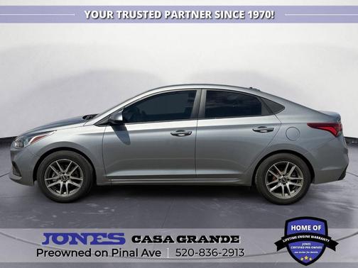Forge Gray 2021 Hyundai Accent SE